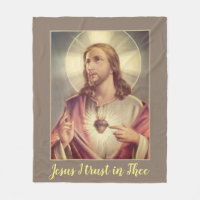 Jesus I trust in Thee Sacred Heart