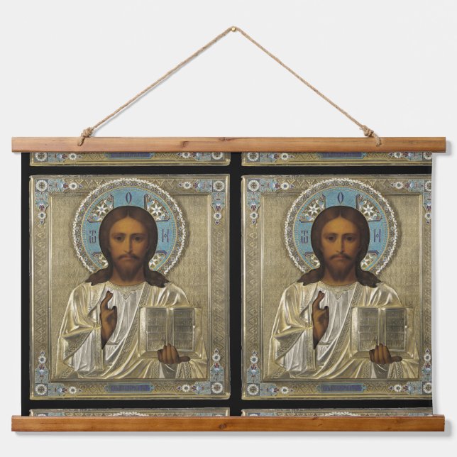 JESUS ICON HANGING TAPESTRY (Front)