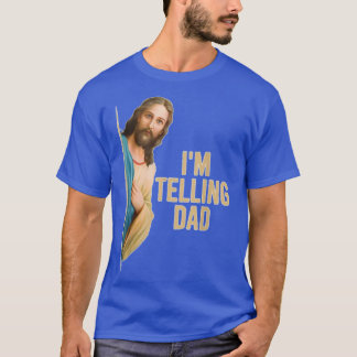 Jesus Imelling Dad Meme gift vintage T-Shirt