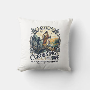 Jesus Immigration Starting Over Courage Shirt Chri Cushion