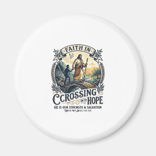 Jesus Immigration Starting Over Courage Shirt Chri Magnet