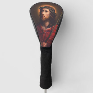 Jesus in Crown of thorns Golf Head Cover
