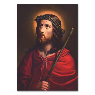 Jesus in Crown of thorns Table Number