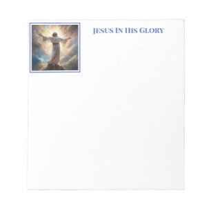 Jesus In Glory Notepad