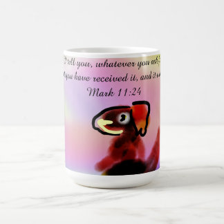 Jesus in prayer coffee mug