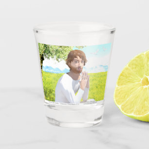 Jesus in the Garden ( Getsemani ) Shot Glass