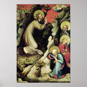 Jesus in the Garden of Gethsemane Poster