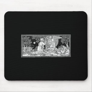 Jesus In The Garden Of Gethsemane Praying Catholic Mouse Pad