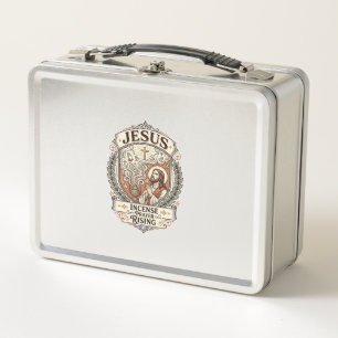 Jesus Incense Prayer Rising Jesus Incense Prayer R Metal Lunch Box
