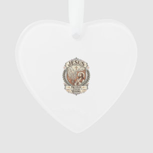 Jesus Incense Prayer Rising Jesus Incense Prayer R Ornament