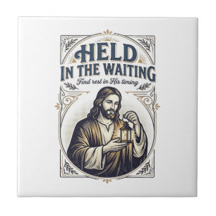 Jesus Infertility Trying To Conceive Encouragement Ceramic Tile