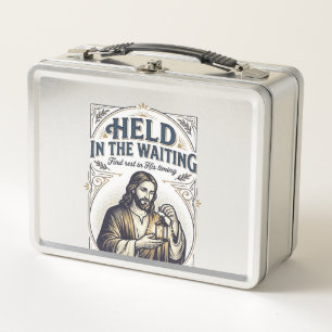 Jesus Infertility Trying To Conceive Encouragement Metal Lunch Box