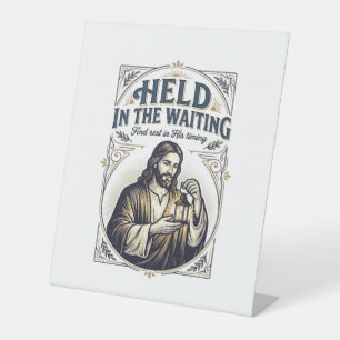 Jesus Infertility Trying To Conceive Encouragement Pedestal Sign