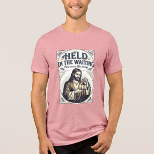 Jesus Infertility Trying To Conceive Encouragement Tri-Blend Shirt
