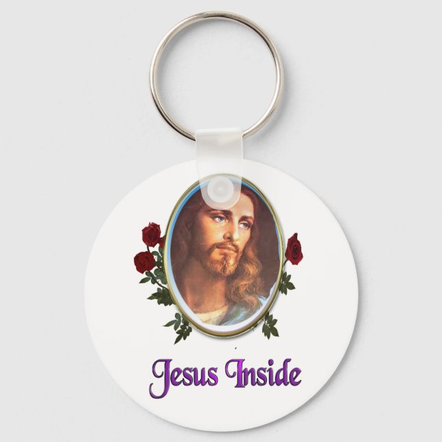 Jesus inside key ring (Front)
