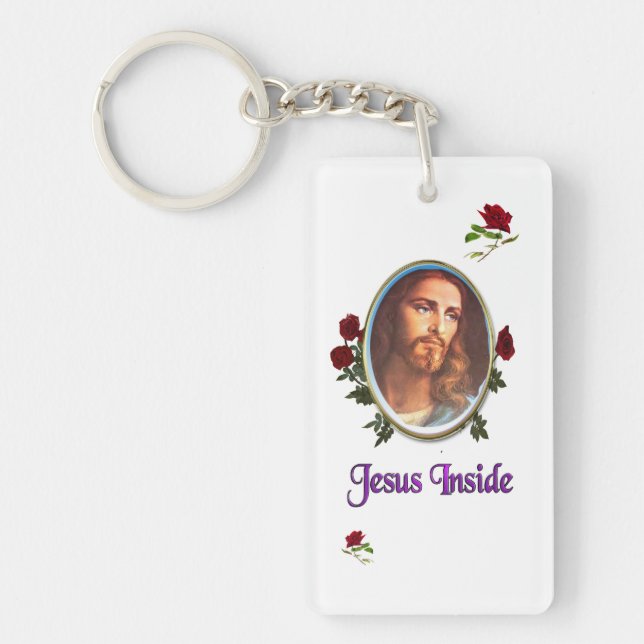 Jesus inside key ring (Front)