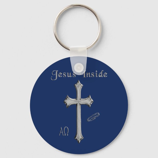 Jesus Inside Key Ring (Front)