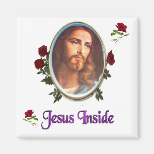 Jesus  Inside  Magnet