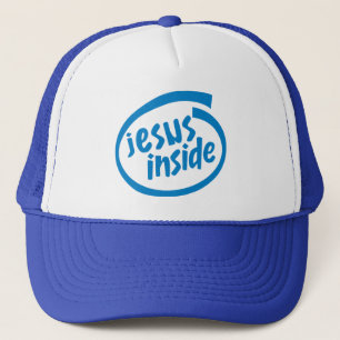 Jesus Inside Trucker Hat