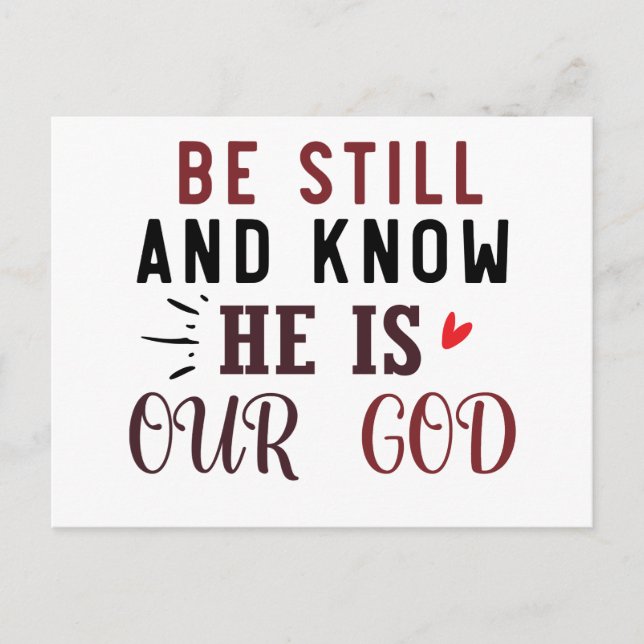 Jesus Inspirational Quote Postcard (Front)