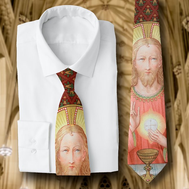 Jesus Instituting Holy Communion (SAU 045) Tie (Creator Uploaded)