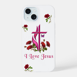 Jesus iPhone 15 case