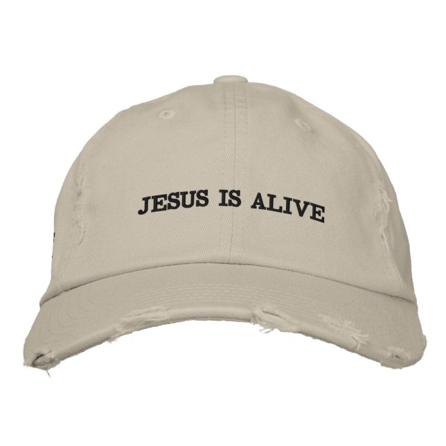 Jesus Is Alive Hat (Front)