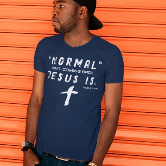 Jesus is back T-shirt (Christian Trendy t-shirt)