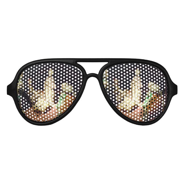 Jesus is Born Aviator Sunglasses (Front)