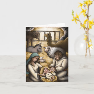 Jesus Is Born Card