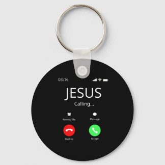 Jesus Is Calling - Christian Key Ring