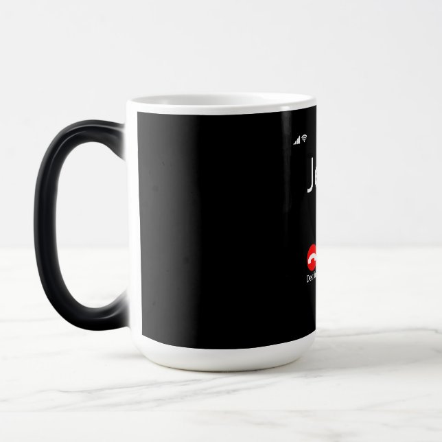 Jesus Is Calling Christian Magic Mug (Left)