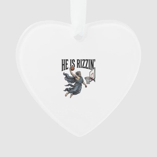 Jesus Is Calling Phone Screen Christian Vector Des Ornament (Front)