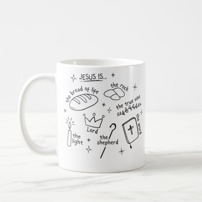 Jesus Is… Coffee Mug (Left)