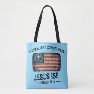 Jesus Is Coming Back Tote Bag