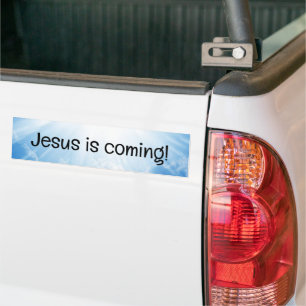 Jesus is coming! bumper sticker