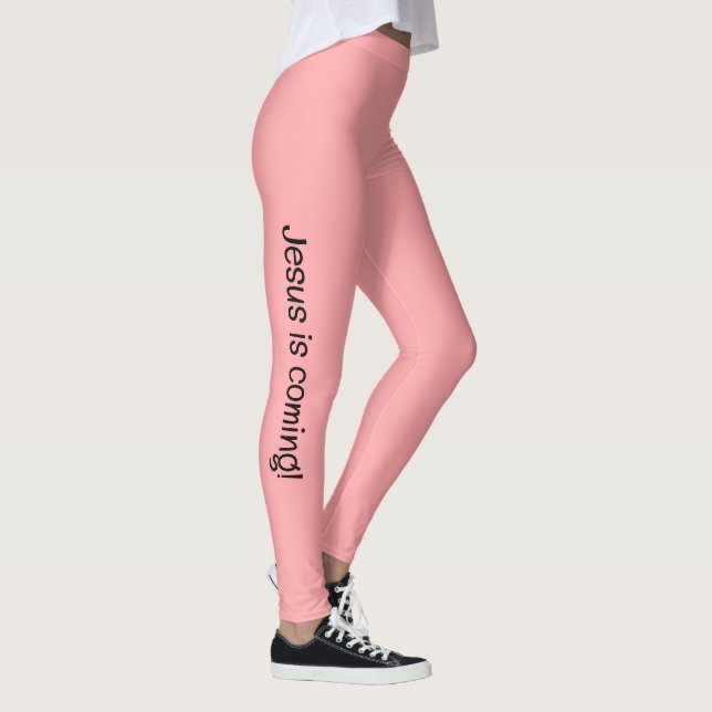 Jesus is coming! leggings (Right)