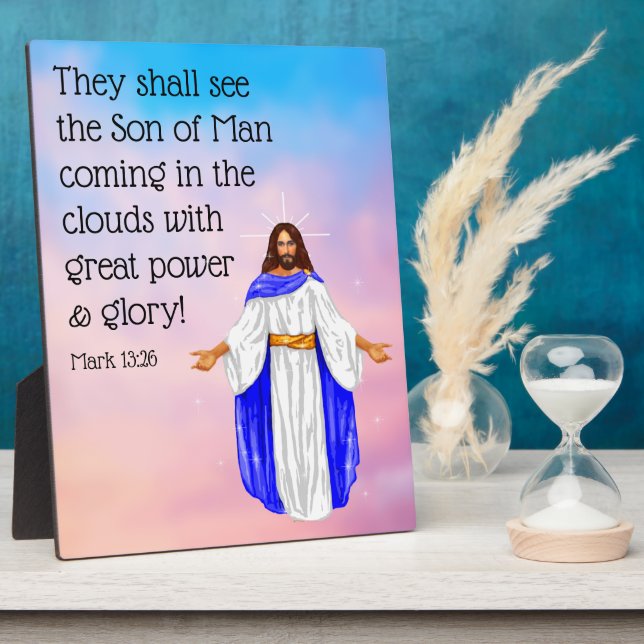Jesus is Coming! Plaque (Side)