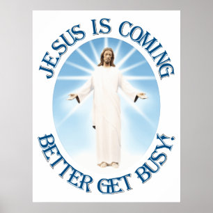 Jesus is Coming Poster