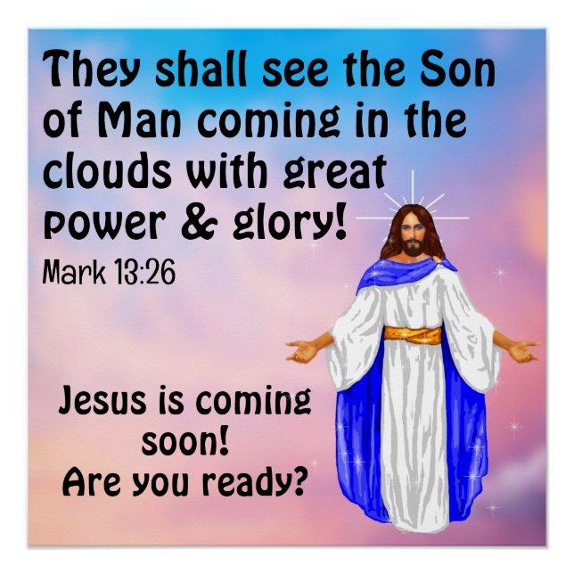 Jesus is Coming! Poster (Front)