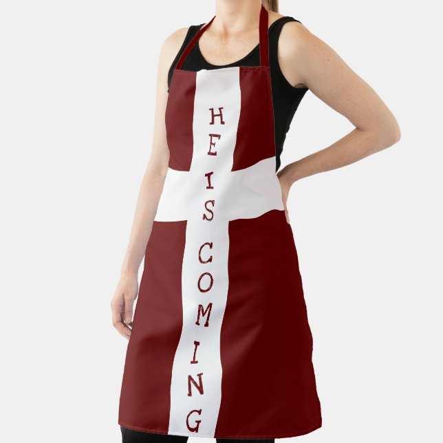 JESUS is Coming Soon Apron (Insitu)
