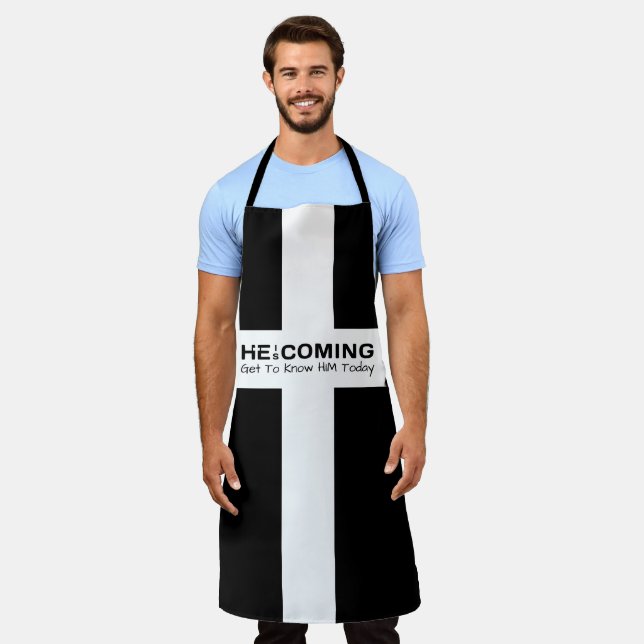 Jesus Is Coming Soon Apron (Worn)