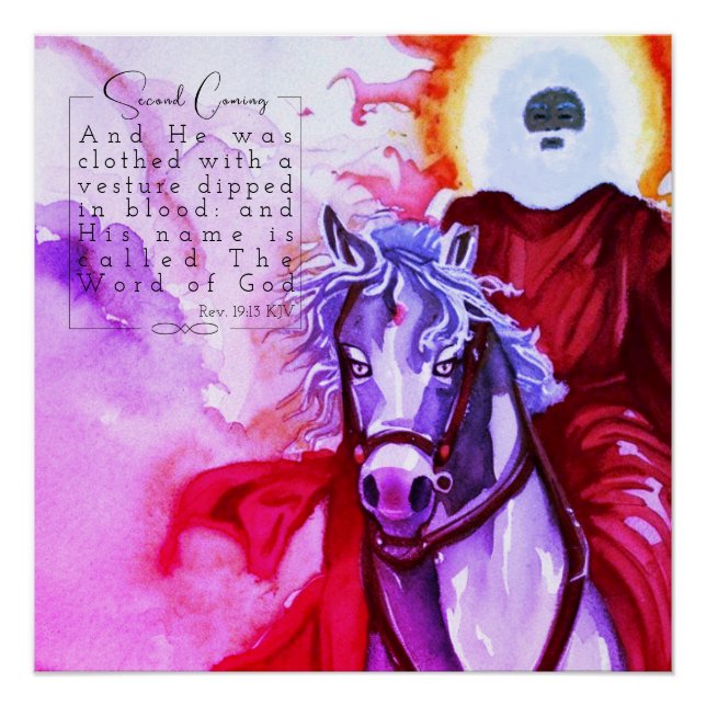 JESUS IS COMING SOON POSTER (Front)