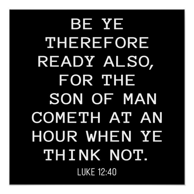 Jesus is Coming Soon - Revelation 17:14 Christian  Poster (Front)