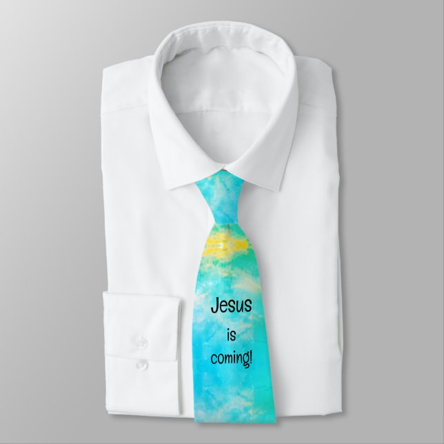 Jesus is coming tie (Tied)