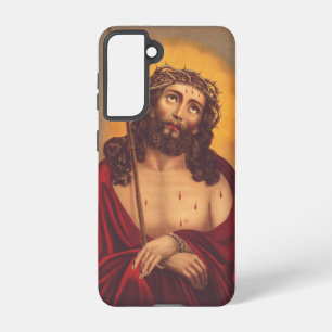 Jesus is crowned with a crown of thorns samsung galaxy case