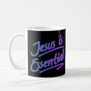 Jesus Is Essential Shirt, 90s Style Womens Jesus T Coffee Mug