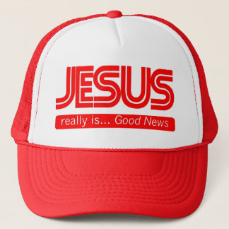 Jesus Is Good News Trucker Hat