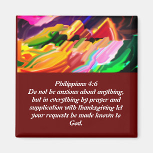 Jesus is here magnet