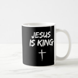 Jesus Is King Bible Verse John 14_6 Christian God  Coffee Mug